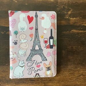 Paris Themed Passport Holder